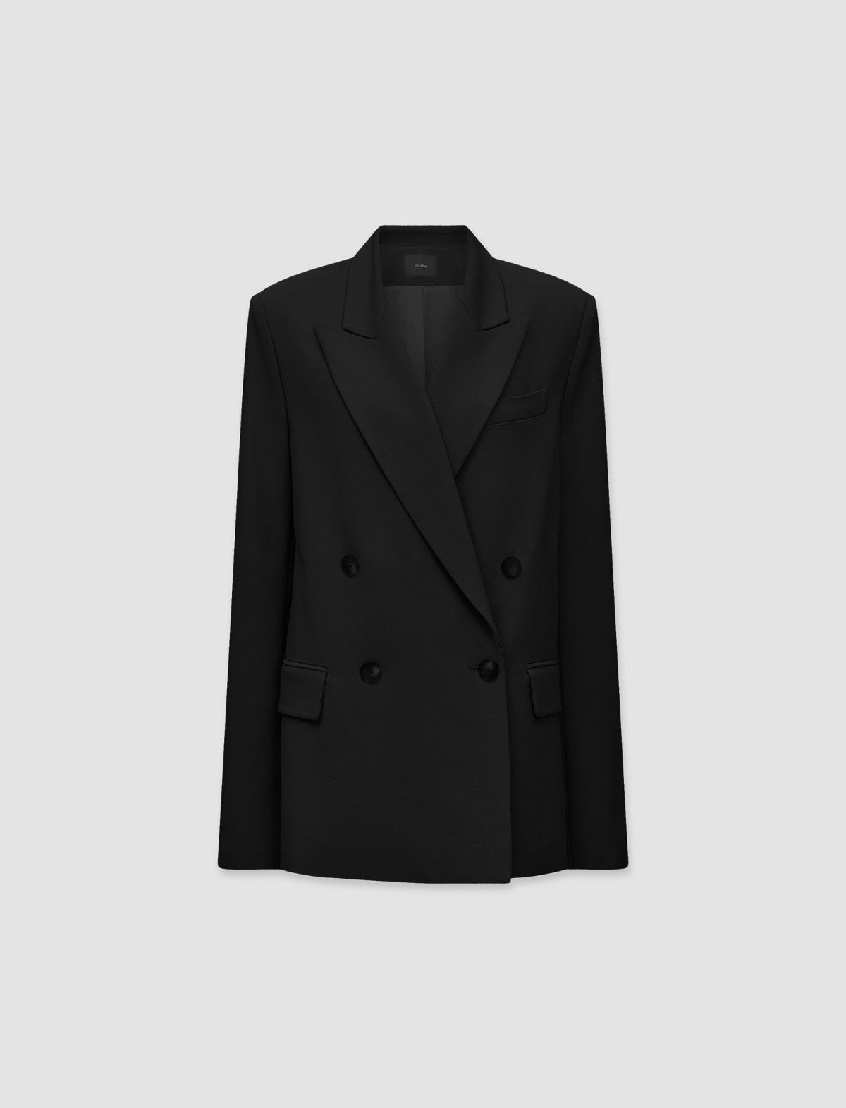 JOSEPH Fashion Women Jaden Comfort Cady Jacket Black