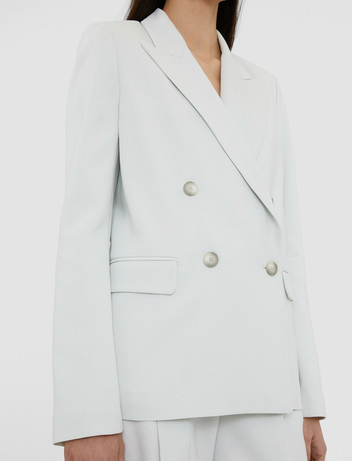 JOSEPH Fashion Women Jaden Comfort Cady Jacket Putty