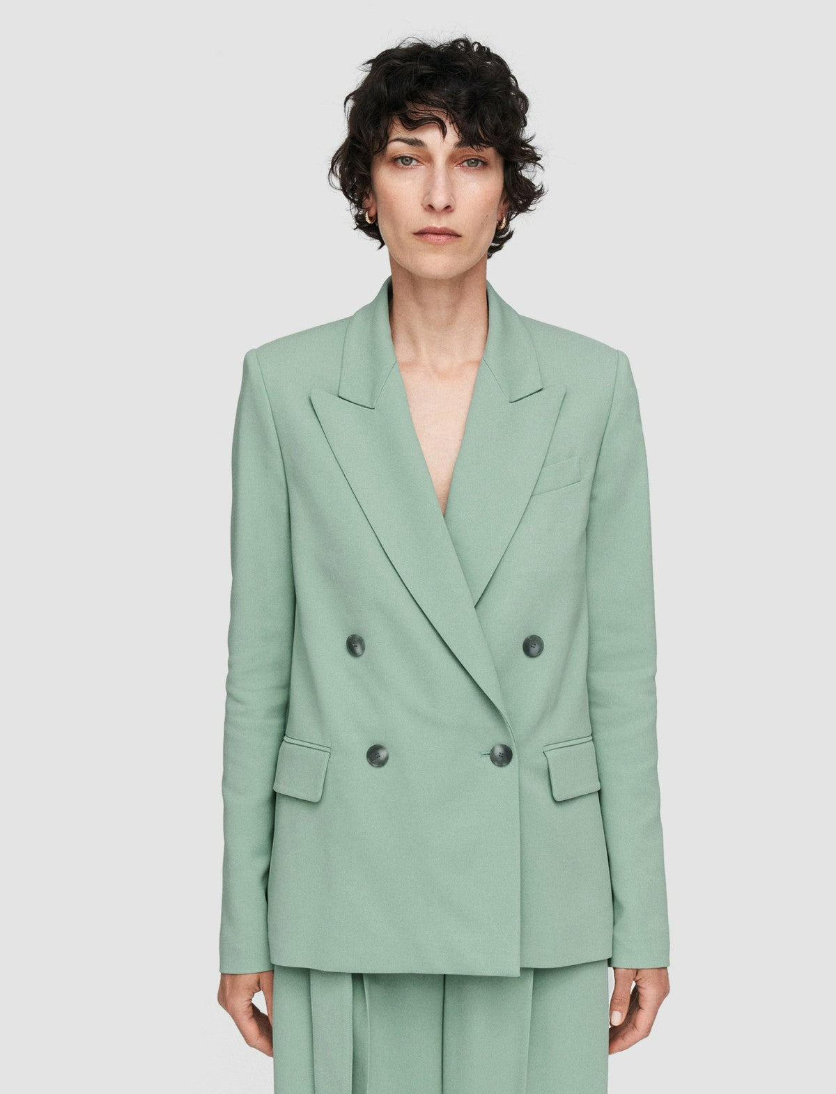 JOSEPH Fashion Women Jaden Comfort Cady Jacket Sage