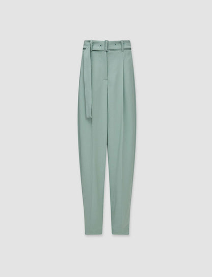 JOSEPH Fashion Women Comfort Cady Drew Trousers Sage