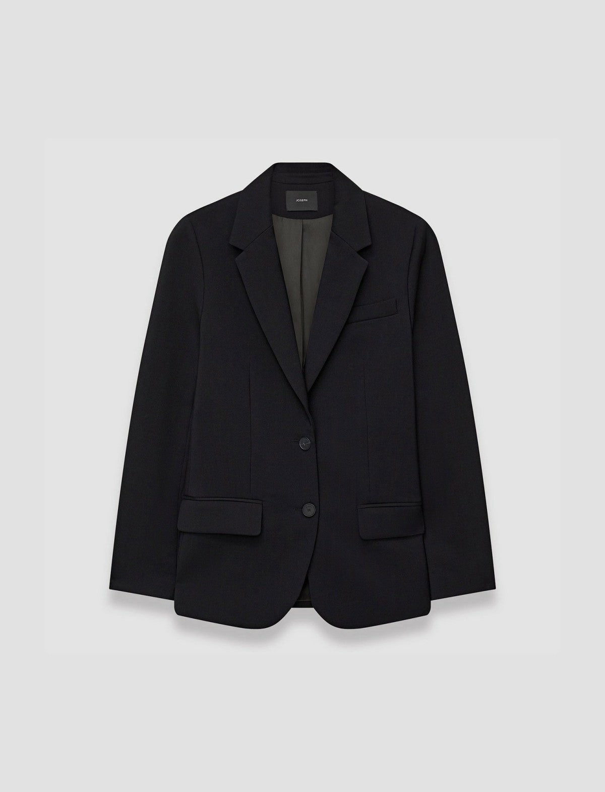 JOSEPH Fashion Women Tailoring Wool Stretch Jackie Jacket Black