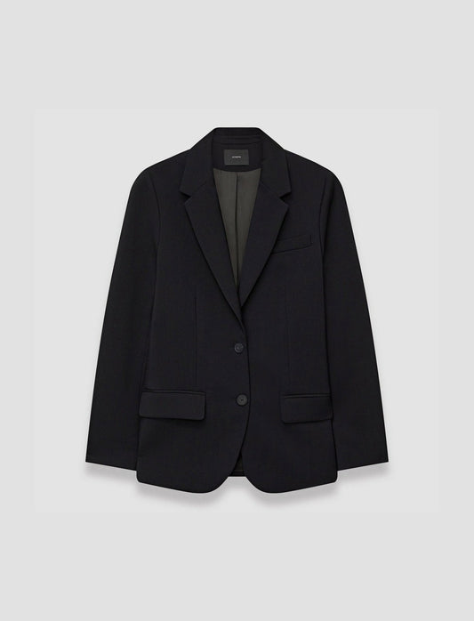 JOSEPH Fashion Women Tailoring Wool Stretch Jackie Jacket Black