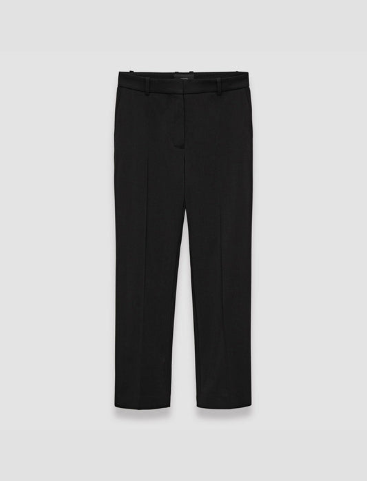 JOSEPH Fashion Women Tailoring Wool Stretch Coleman Trousers Black