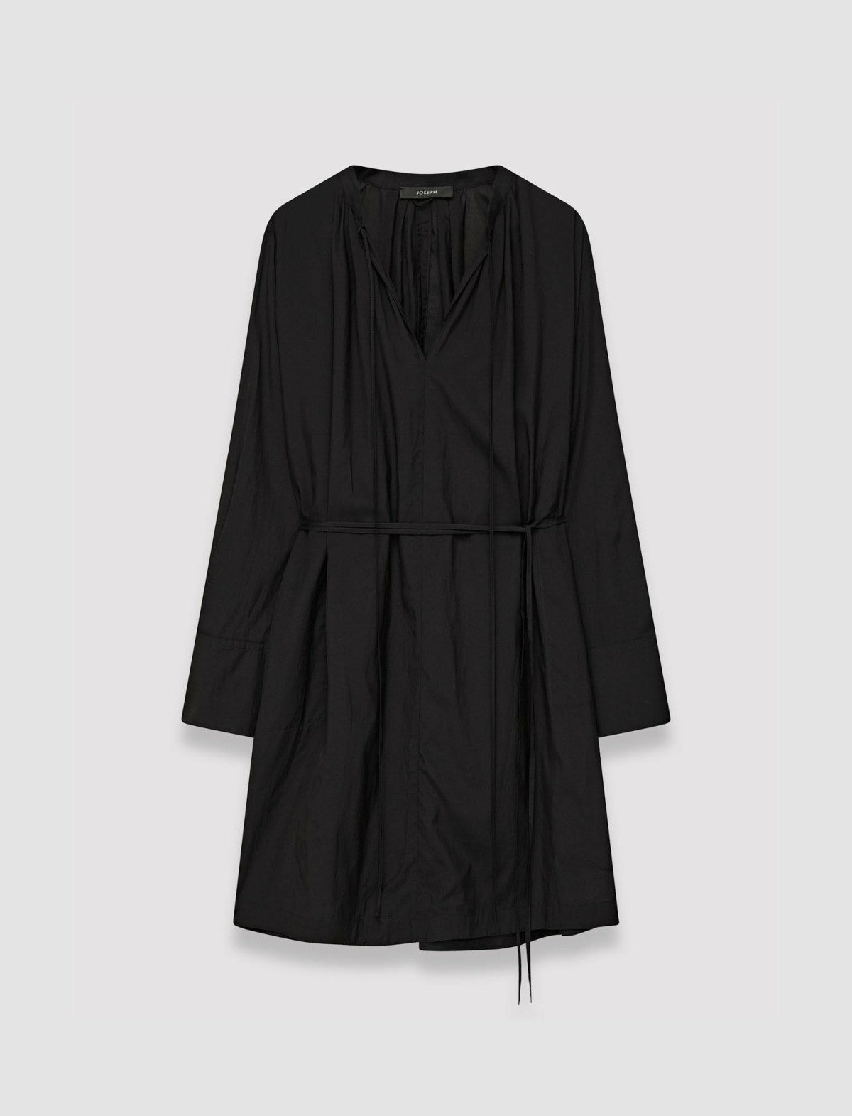 JOSEPH Fashion Women Airy Cotton Viscose Dartmouth Dress Black