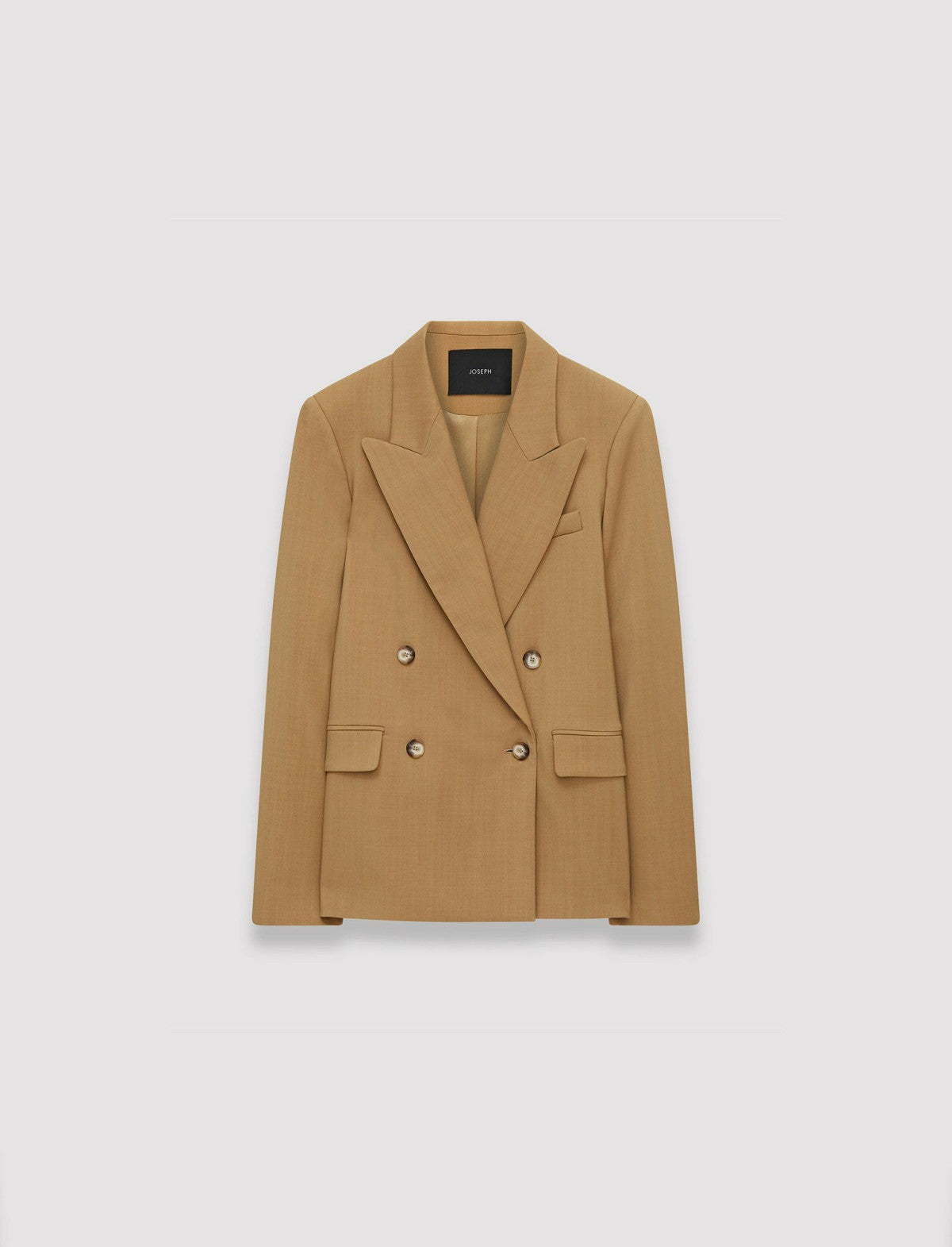JOSEPH Fashion Women Jaden Tailoring Wool Stretch Jacket Cassonade