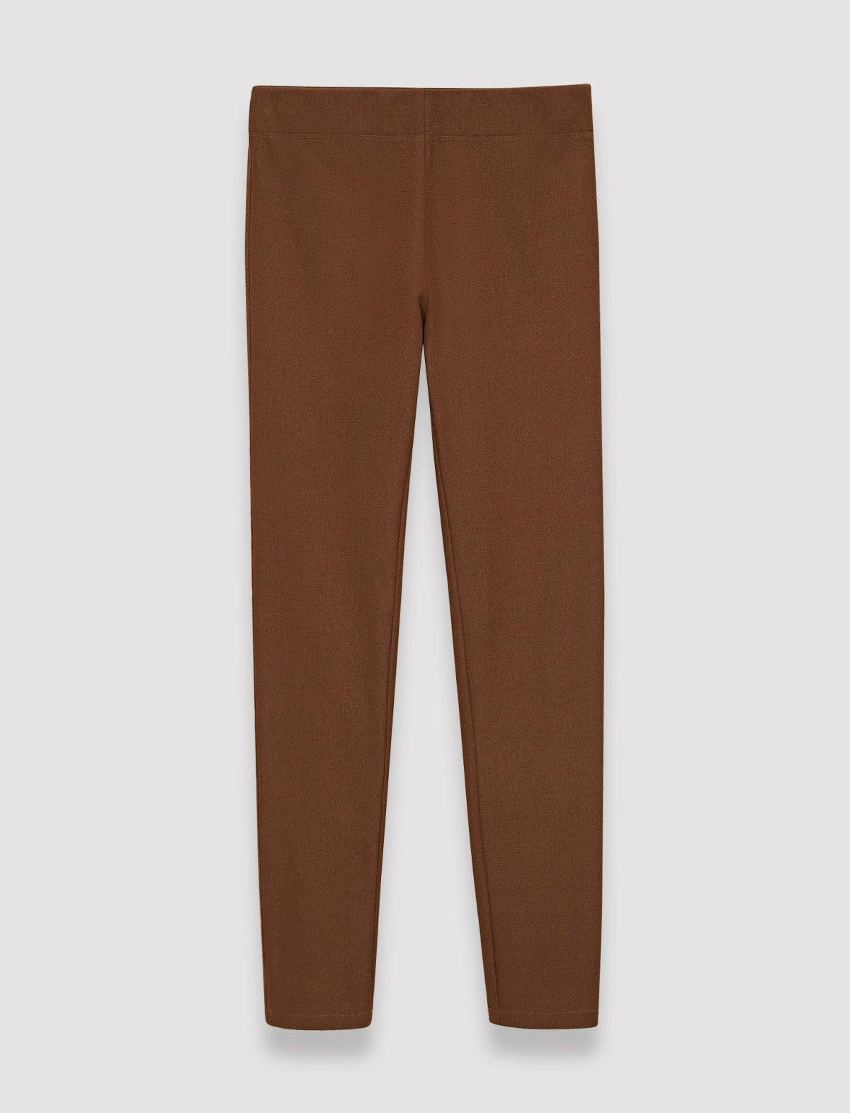 JOSEPH Fashion Women Gabardine Stretch Leggings Mahogany
