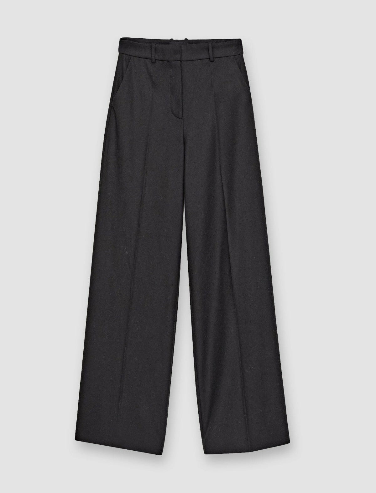 JOSEPH Fashion Women Flannel Stretch Alana Trousers Black