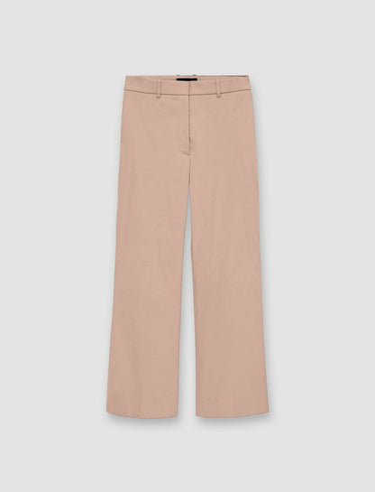 JOSEPH Fashion Women Light Gabardine Stretch Talia Trousers Warm Taupe