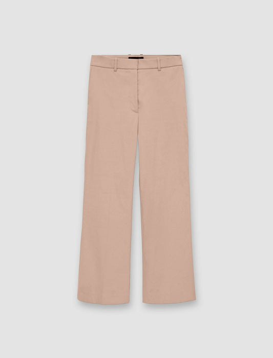 JOSEPH Fashion Women Light Gabardine Stretch Talia Trousers Warm Taupe