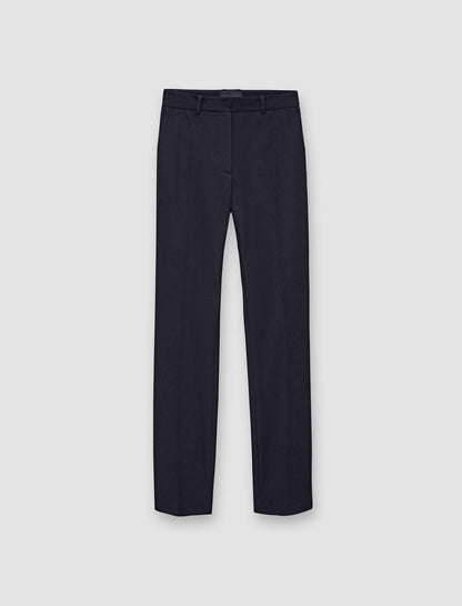 JOSEPH Fashion Women Gabardine Stretch Coleman Long Trousers Navy