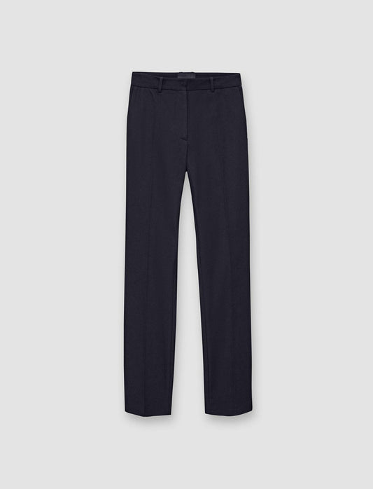 JOSEPH Fashion Women Gabardine Stretch Coleman Long Trousers Navy