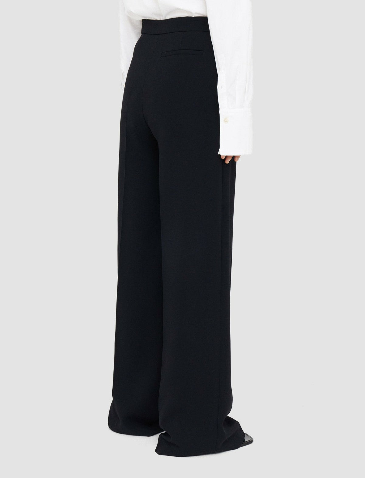 JOSEPH Fashion Women Alane Comfort Cady Trousers Black