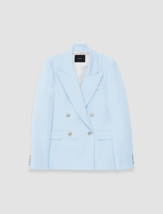JOSEPH Fashion Women Jaden Comfort Cady Jacket Arctic