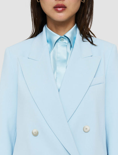 JOSEPH Fashion Women Jaden Comfort Cady Jacket Arctic