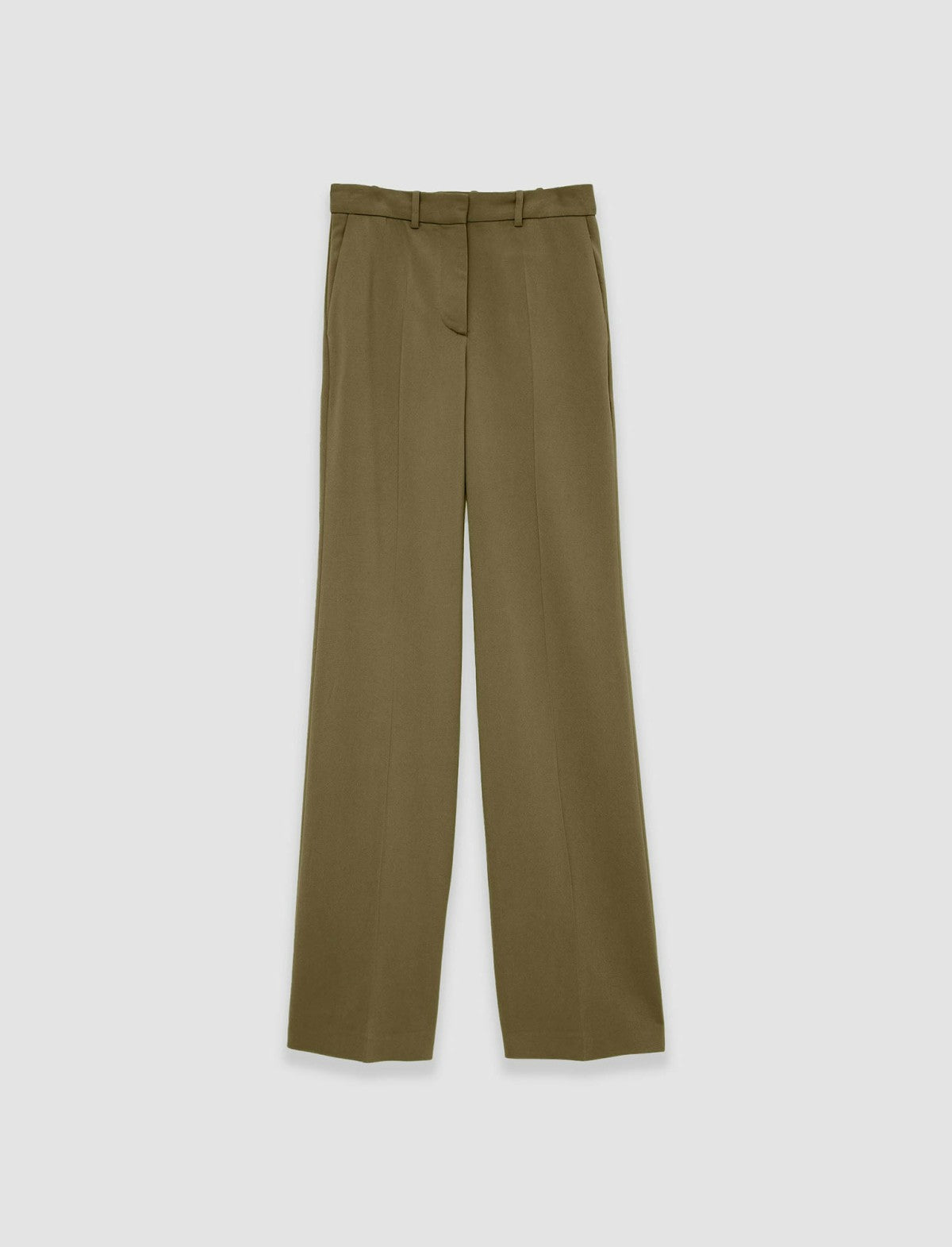 JOSEPH Fashion Women Comfort Cady Morissey Trousers Dark Olive