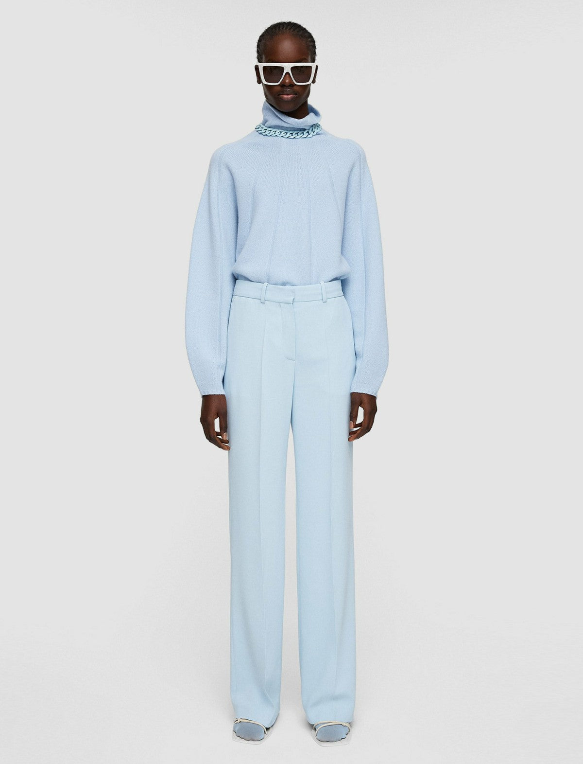 JOSEPH Fashion Women Comfort Cady Morissey Trousers Arctic