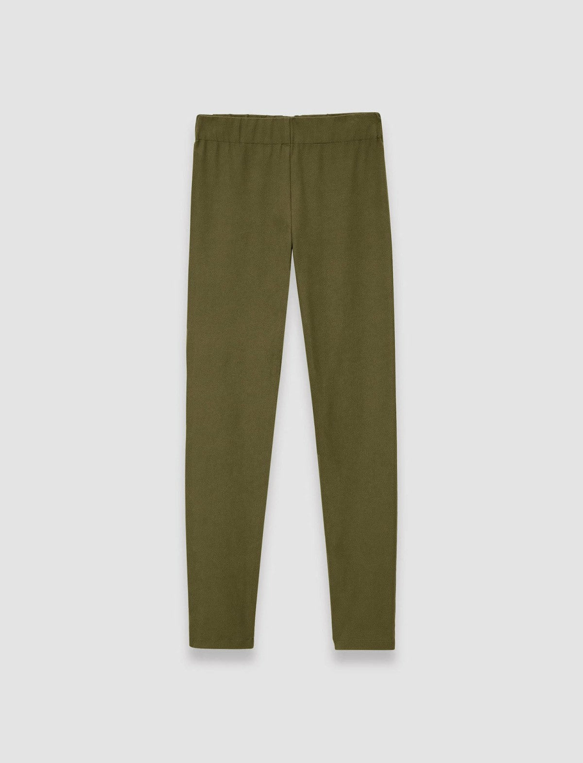 JOSEPH Fashion Women Gabardine Stretch Leggings Dark Olive