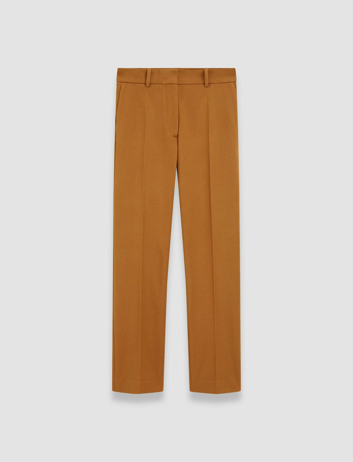 JOSEPH Fashion Women Coleman Gabardine Stretch Trousers Clay