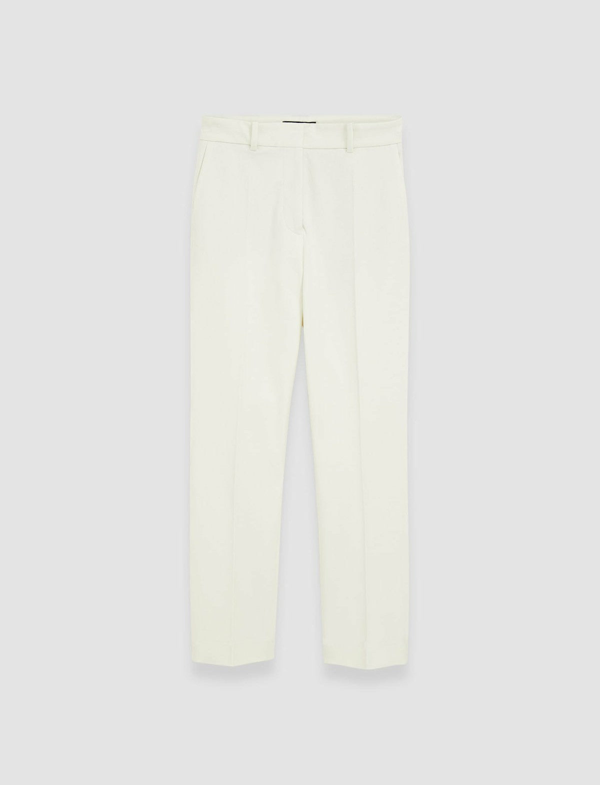 JOSEPH Fashion Women Coleman Gabardine Stretch Trousers Oyster White