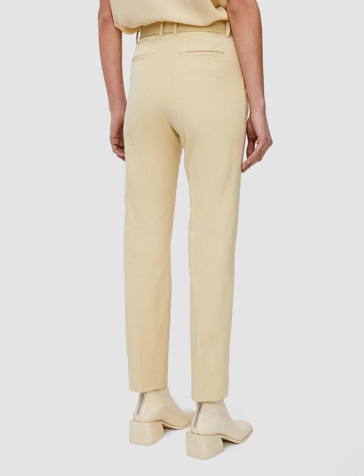 JOSEPH Fashion Women Coleman Gabardine Stretch Trousers Safari