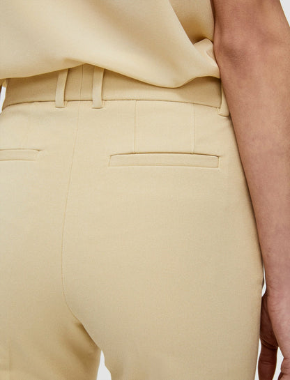 JOSEPH Fashion Women Coleman Gabardine Stretch Trousers Safari