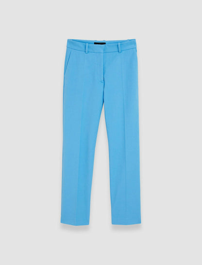 JOSEPH Fashion Women Coleman Gabardine Stretch Trousers Dark Arctic