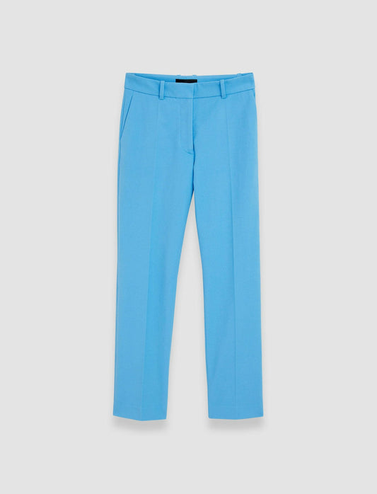 JOSEPH Fashion Women Coleman Gabardine Stretch Trousers Dark Arctic