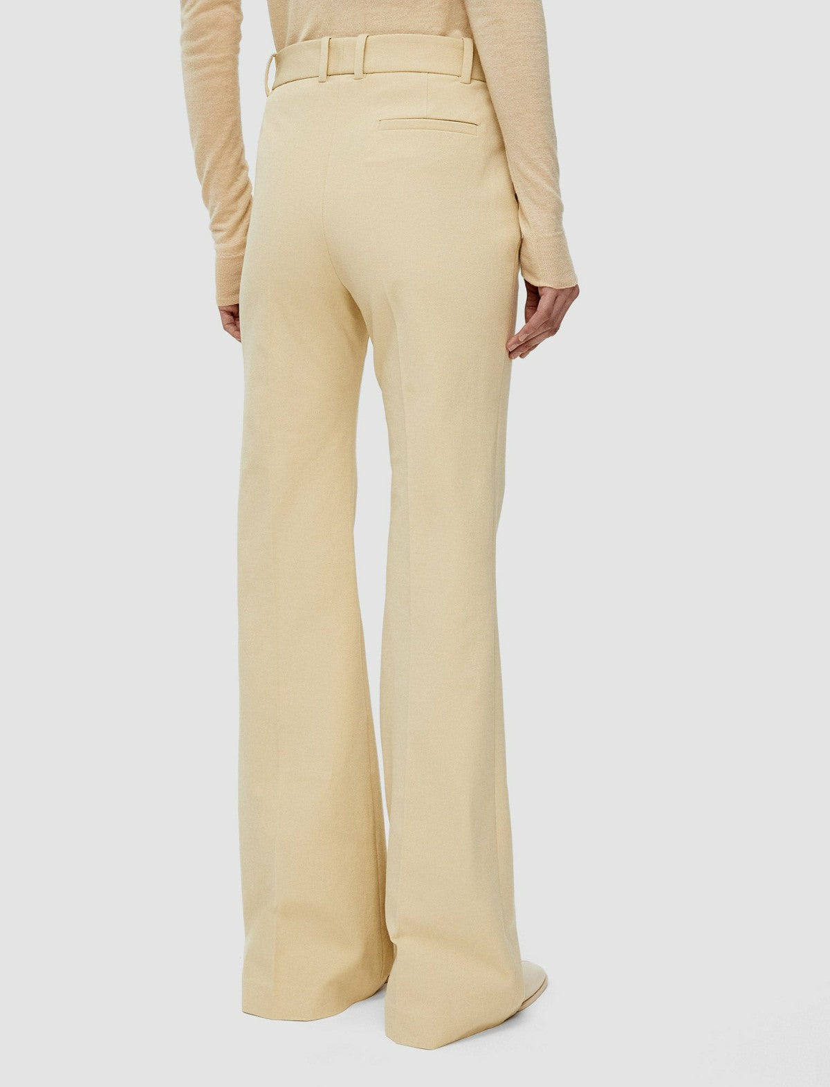 JOSEPH Fashion Women Tafira Gabardine Stretch Trousers Safari
