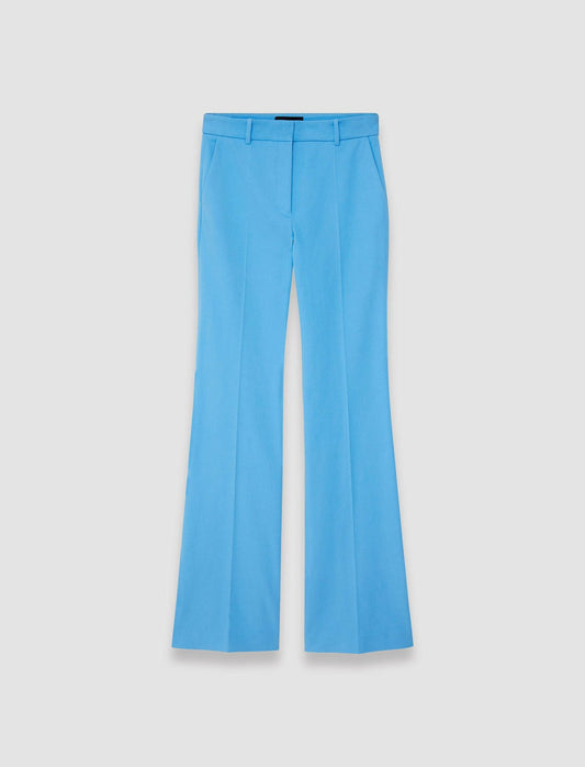 JOSEPH Fashion Women Tafira Gabardine Stretch Trousers Dark Arctic