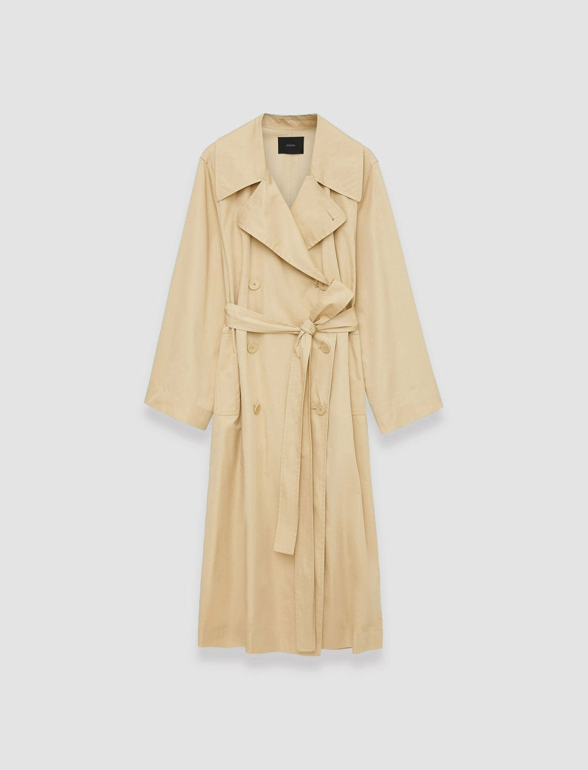 JOSEPH Fashion Women Fluid Rainwear Cambrai Coat Safari