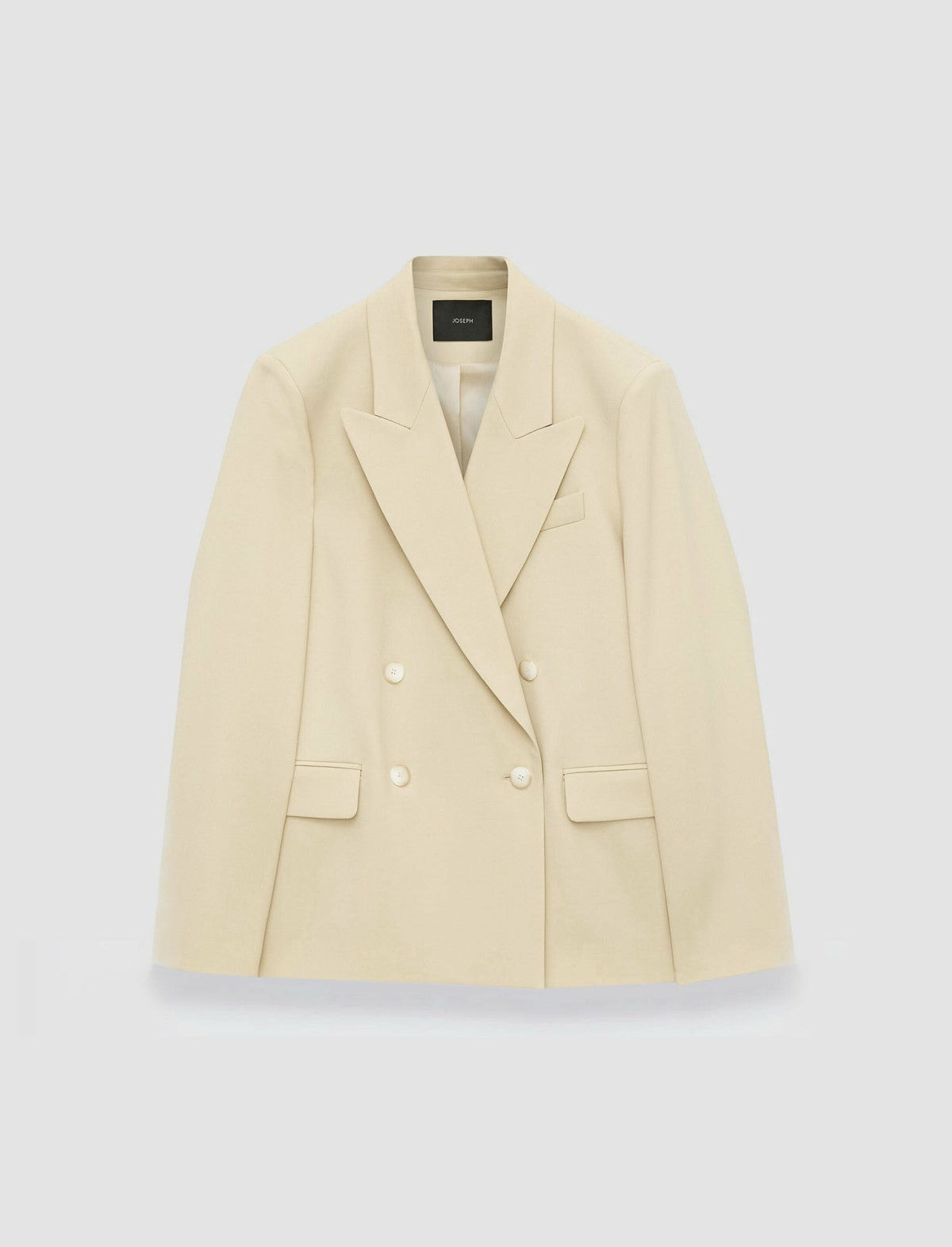 JOSEPH Fashion Women Jaden Tailoring Wool Stretch Jacket Safari