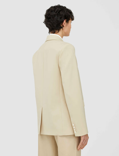 JOSEPH Fashion Women Jaden Tailoring Wool Stretch Jacket Safari