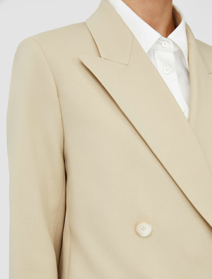 JOSEPH Fashion Women Jaden Tailoring Wool Stretch Jacket Safari