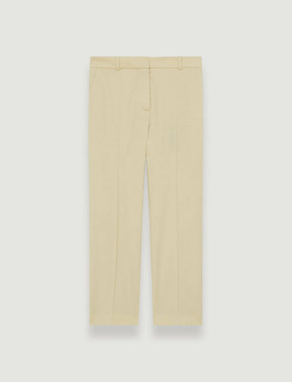 JOSEPH Fashion Women Tailoring Wool Stretch Coleman Trousers Safari