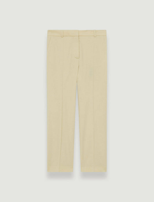 JOSEPH Fashion Women Tailoring Wool Stretch Coleman Trousers Safari