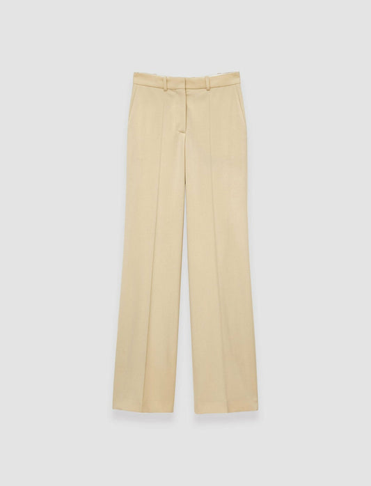 JOSEPH Fashion Women Morissey Tailoring Wool Stretch Trousers Safari