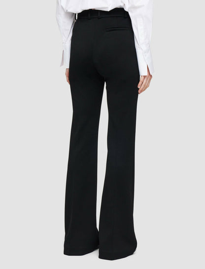 JOSEPH Fashion Women Ottoman Jersey Tafira Trousers Black