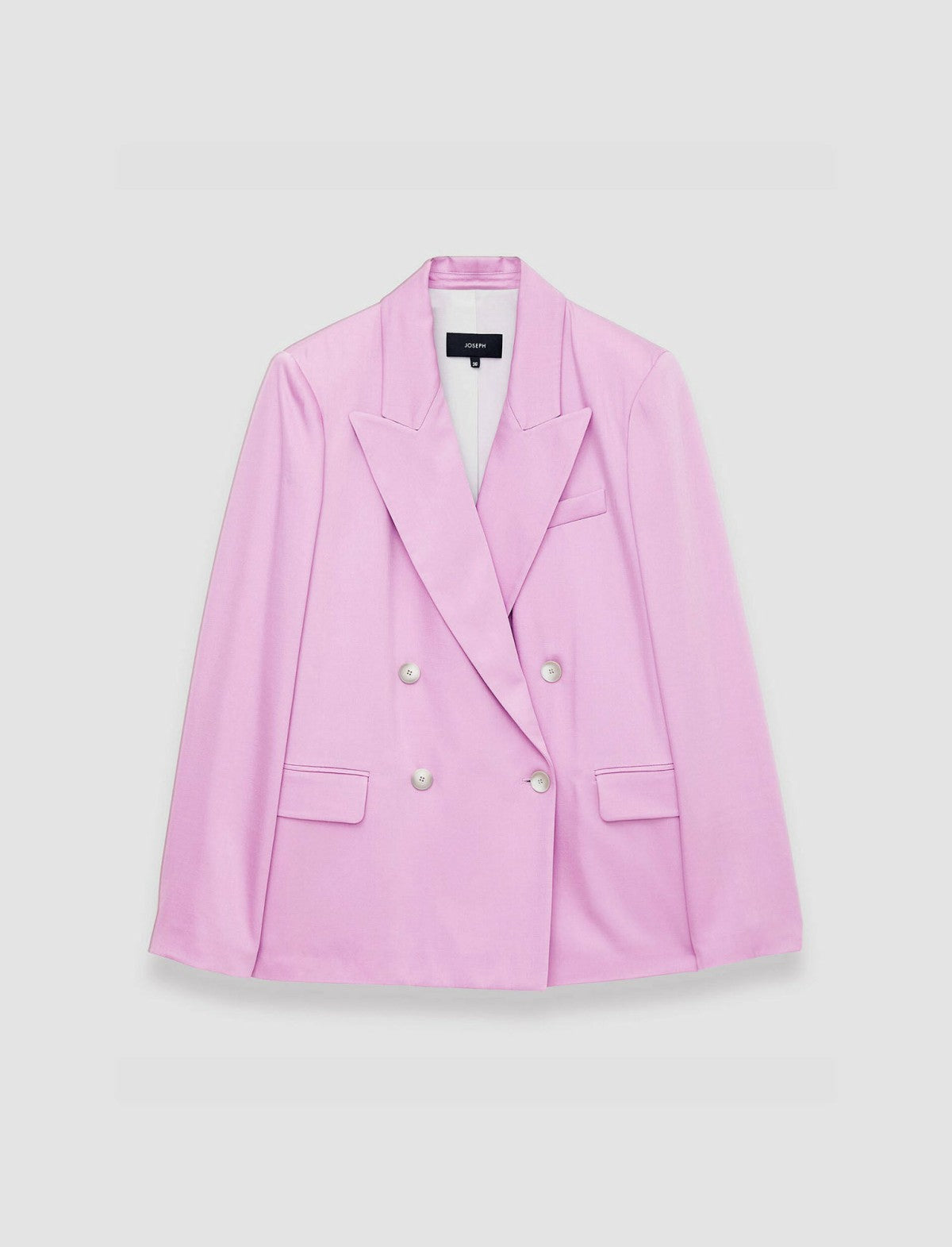 JOSEPH Fashion Women Jaden Soft Viscose Tailoring Jacket Begonia Pink