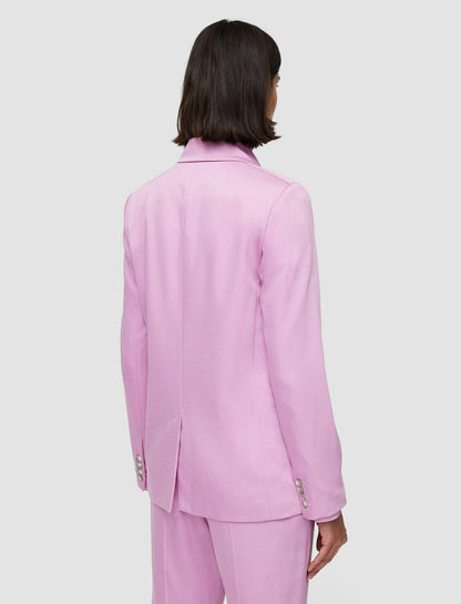 JOSEPH Fashion Women Jaden Soft Viscose Tailoring Jacket Begonia Pink