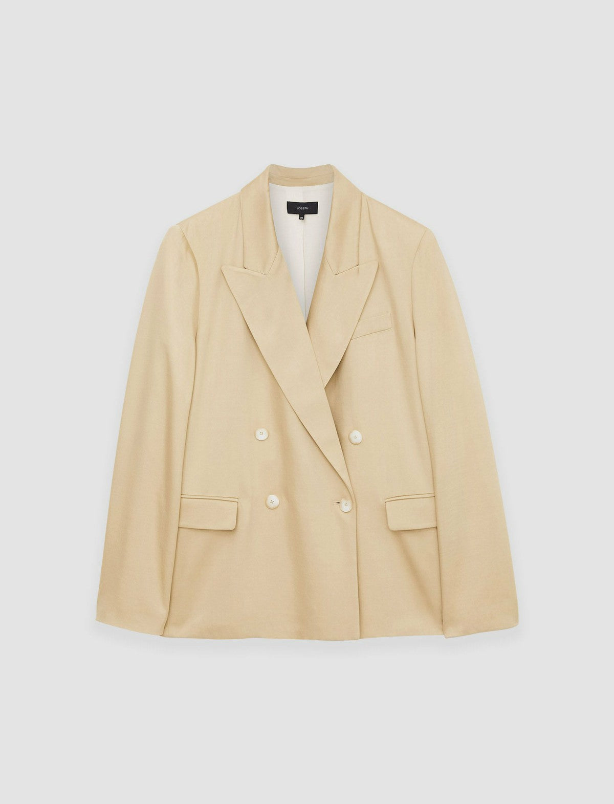 JOSEPH Fashion Women Jaden Soft Viscose Tailoring Jacket Safari