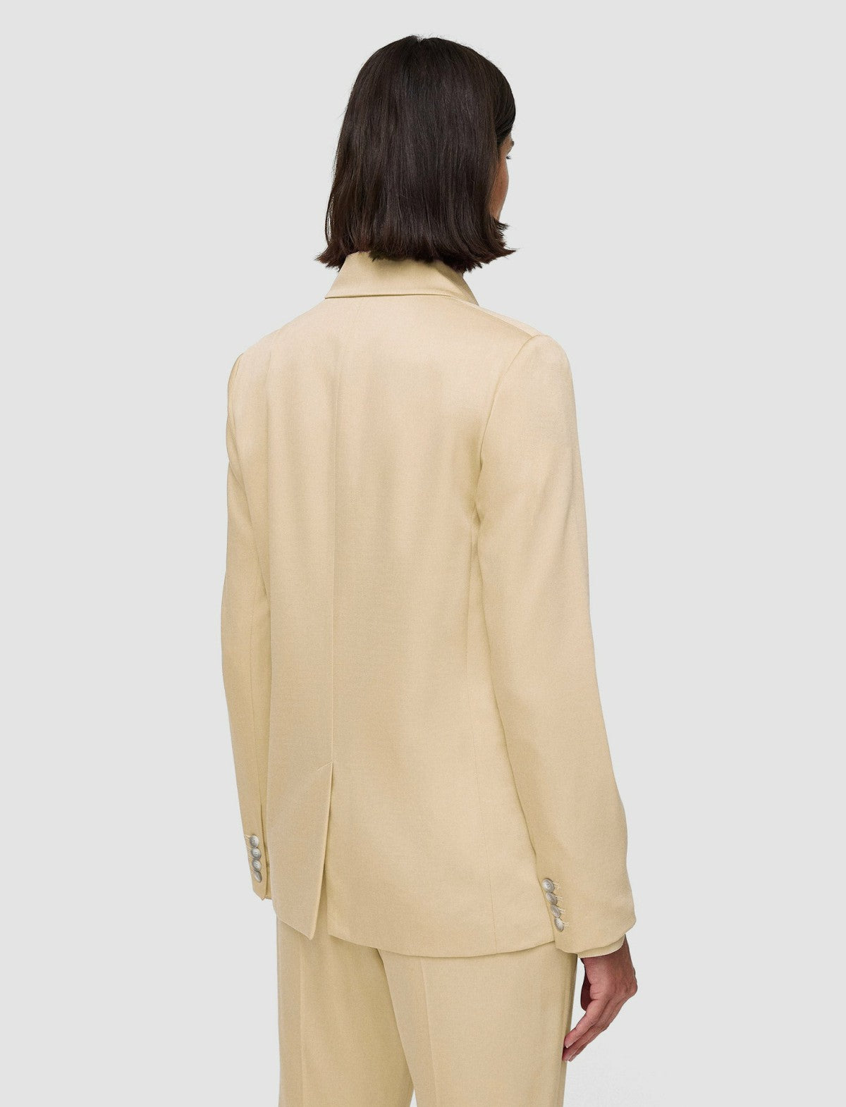 JOSEPH Fashion Women Jaden Soft Viscose Tailoring Jacket Safari