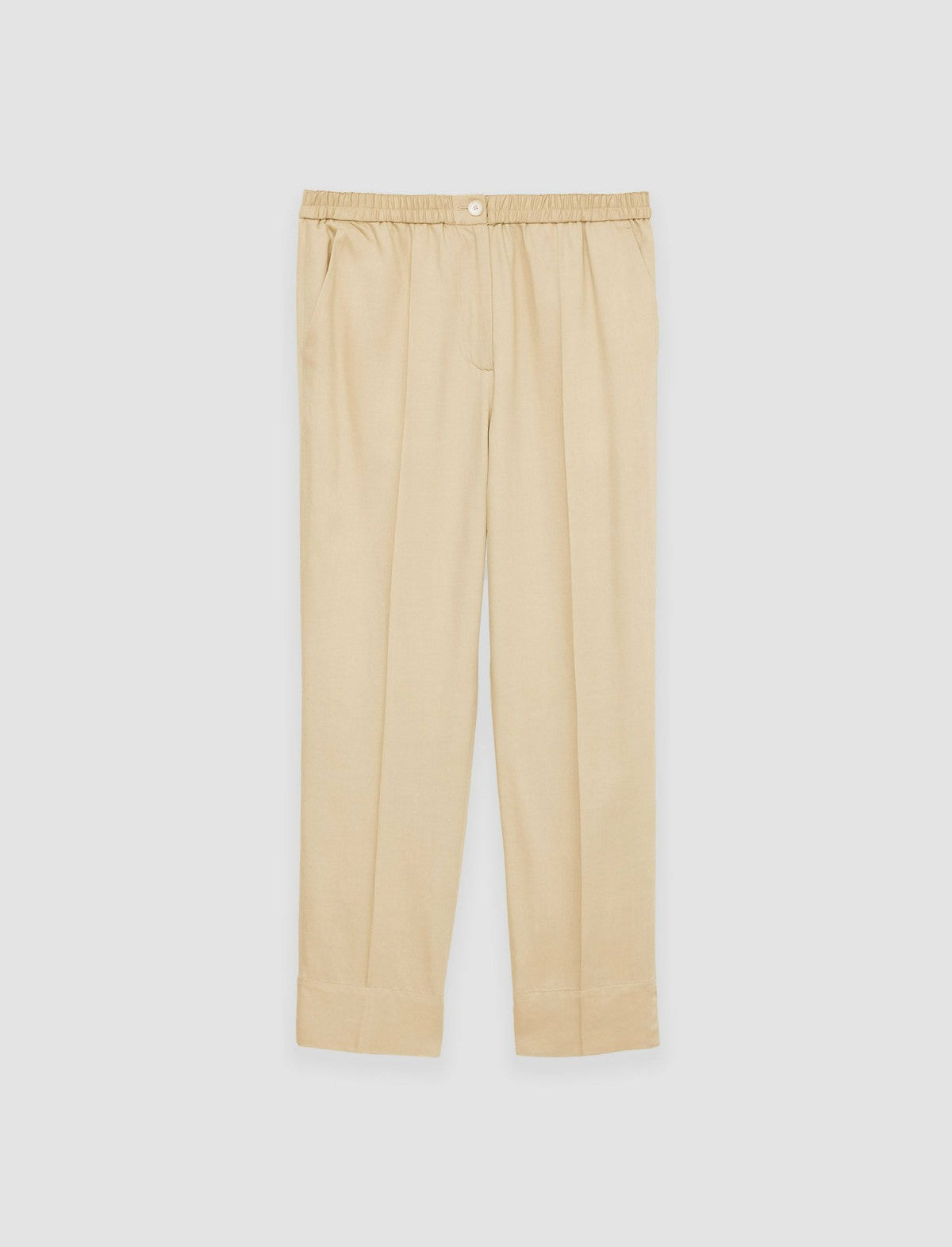JOSEPH Fashion Women Soft Viscose Tailoring Tottenham Trousers Safari