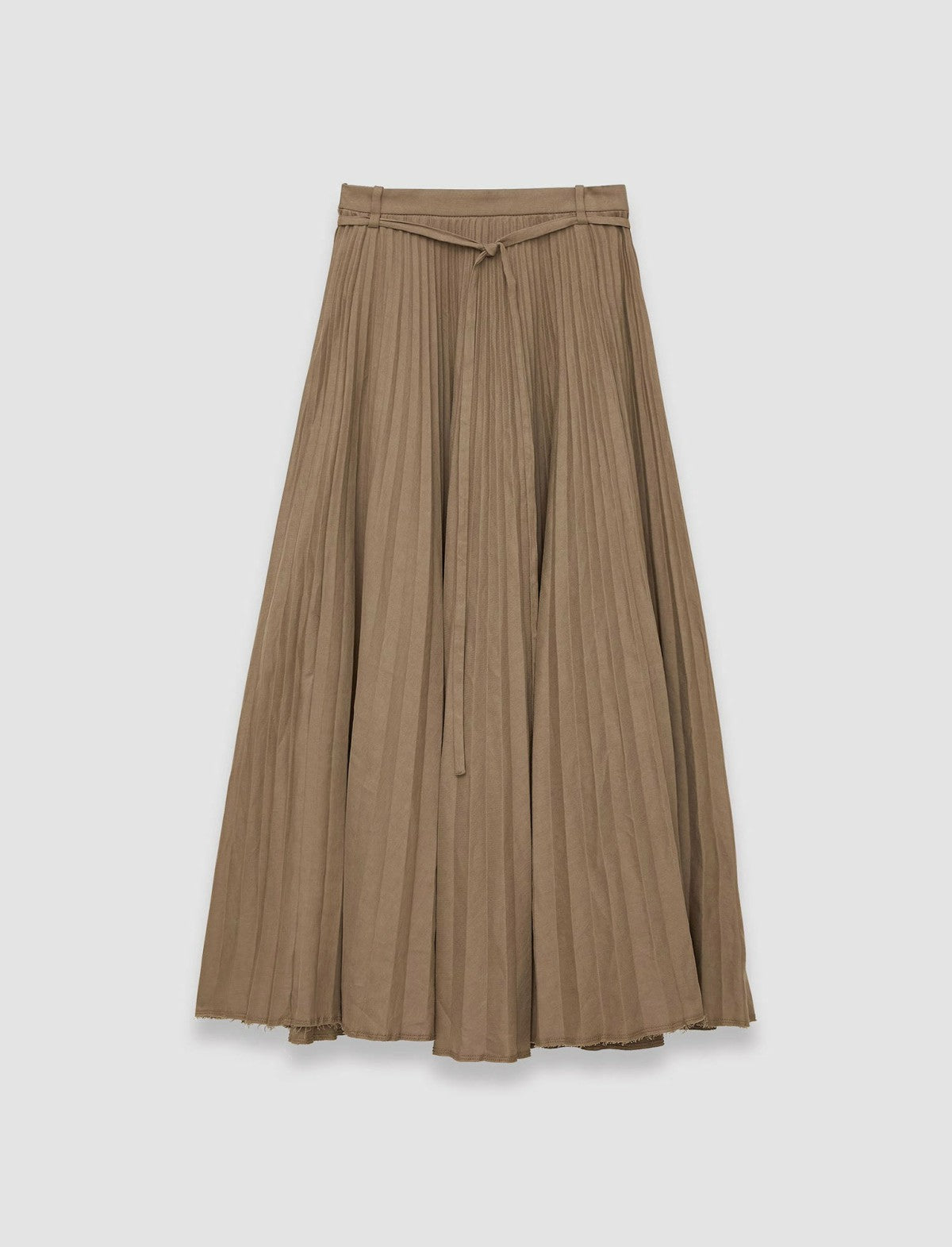 JOSEPH Fashion Women Linen Cotton Siddons Skirt Frozen Mocha