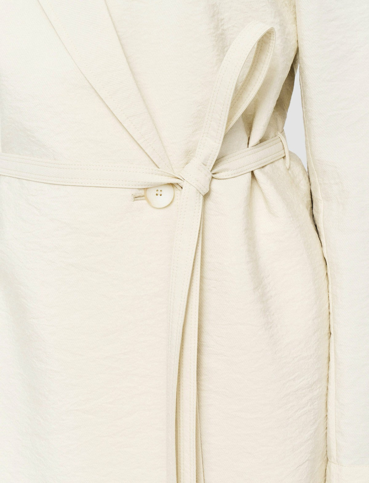 JOSEPH Fashion Women Textured Twill Mayet Jacket Papyrus