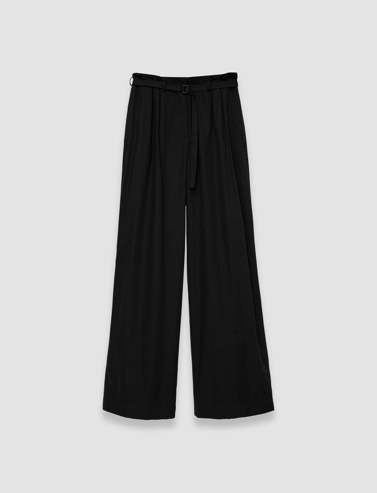 JOSEPH Fashion Women Light Cotton Sateen Tunis Trousers Black