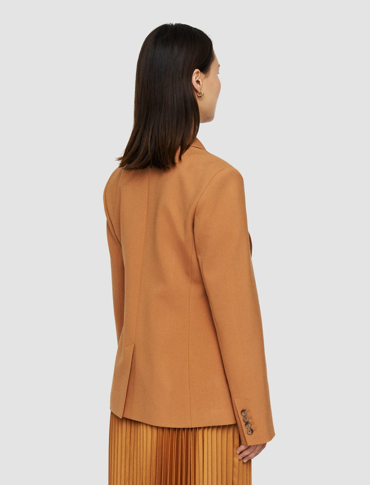 JOSEPH Fashion Women Glenview Tailoring Wool Stretch Jacket Clay