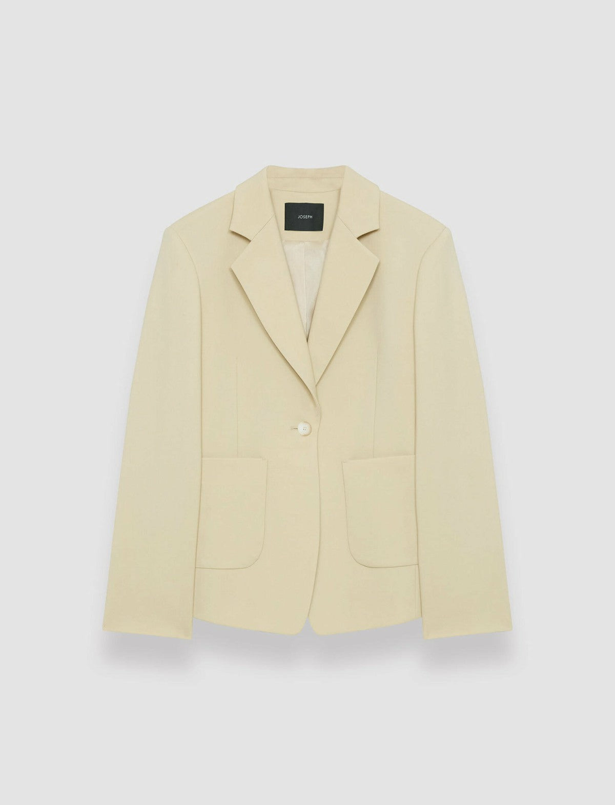 JOSEPH Fashion Women Glenview Tailoring Wool Stretch Jacket Safari