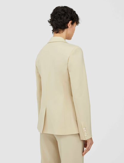 JOSEPH Fashion Women Glenview Tailoring Wool Stretch Jacket Safari