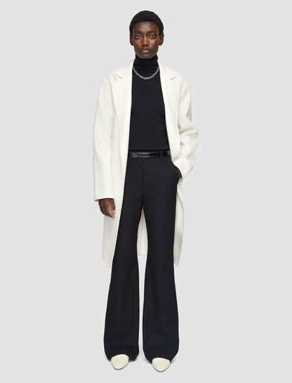 JOSEPH Fashion Women Tafira Gabardine Stretch Trousers Black