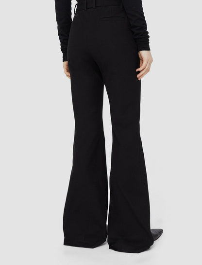 JOSEPH Fashion Women Tafira Gabardine Stretch Trousers Black